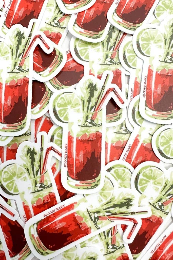 Bloody Mary Cocktail Sticker