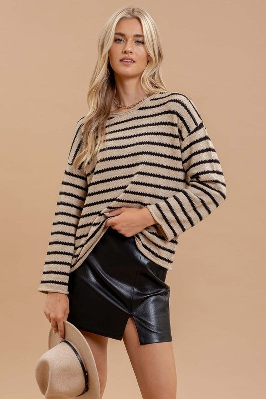 Bianca Striped Sweater